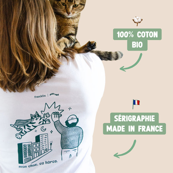 t-shirt-unisexe-super-heros-chat