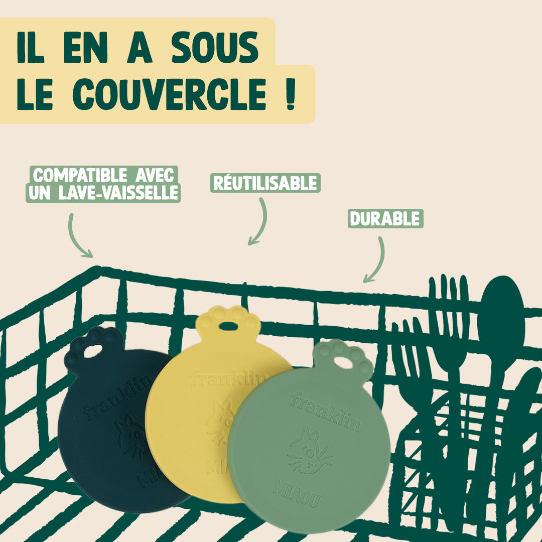 COUVERCLE POUR PÂTÉES & FILETS