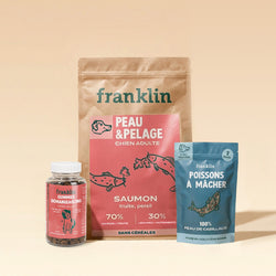 PACK PEAU ET PELAGE CHIEN