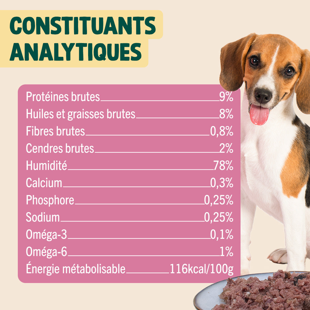 PACK DÉCOUVERTE PÂTÉES CHIEN