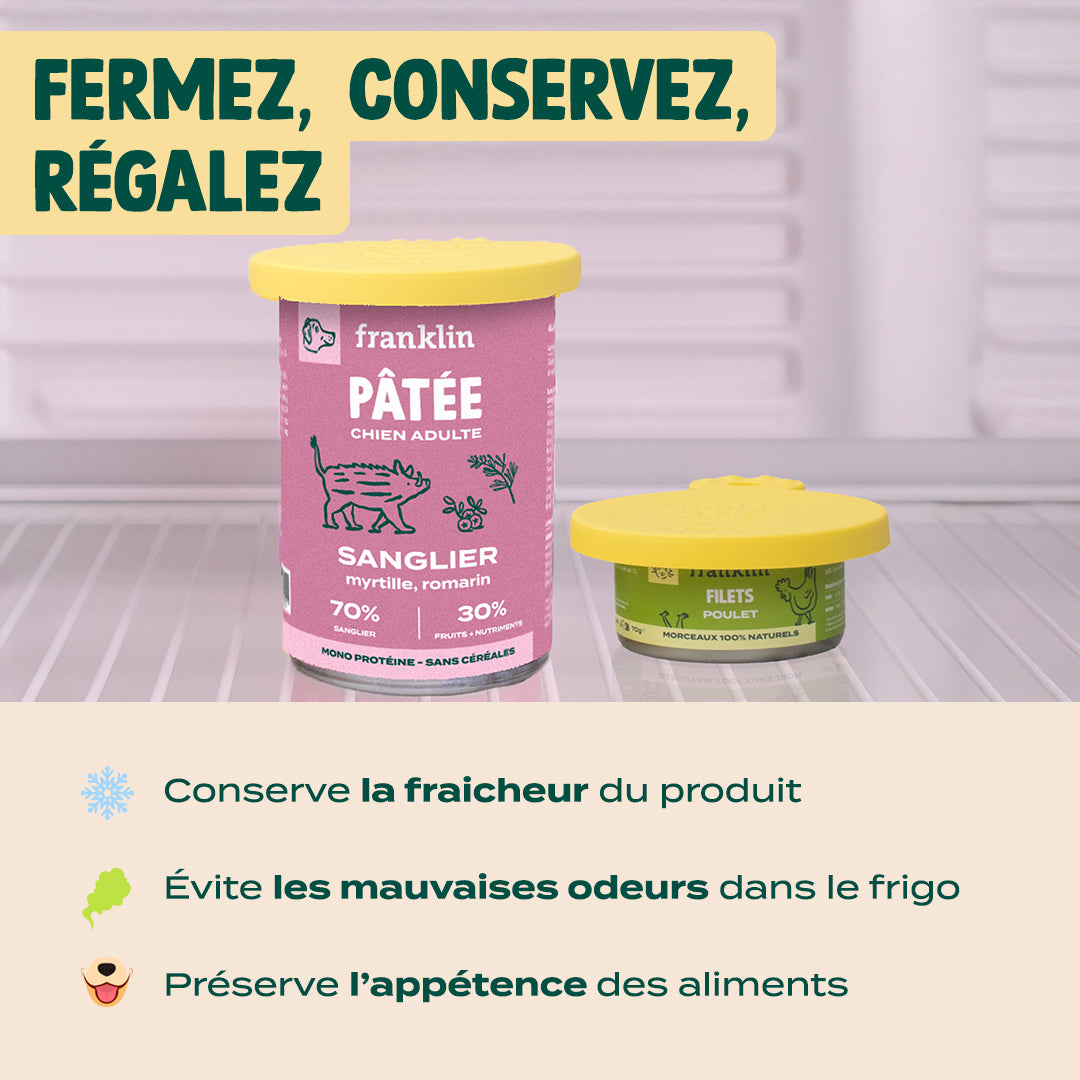 COUVERCLE POUR PÂTÉES