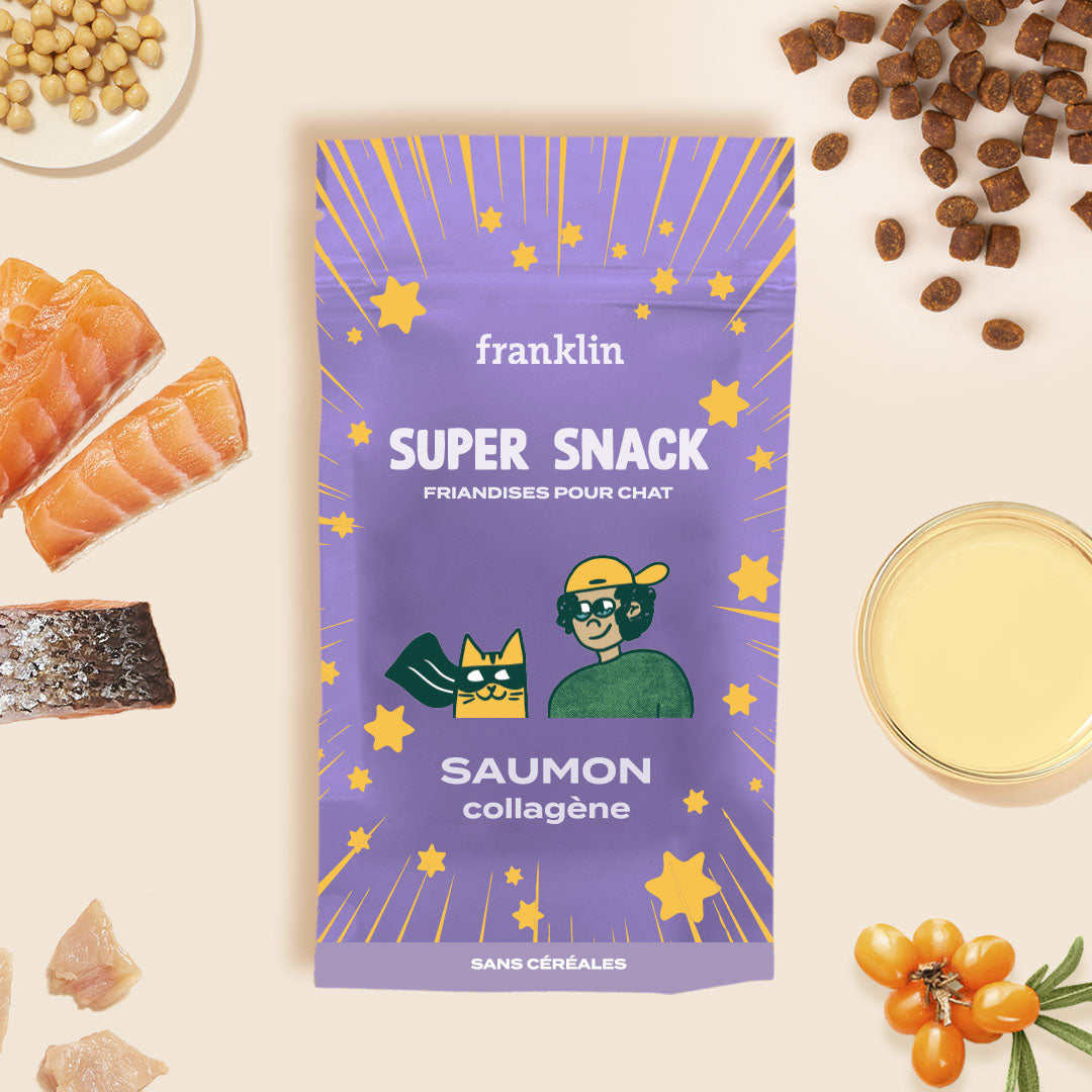 SUPER SNACK SAUMON, COLLAGÈNE