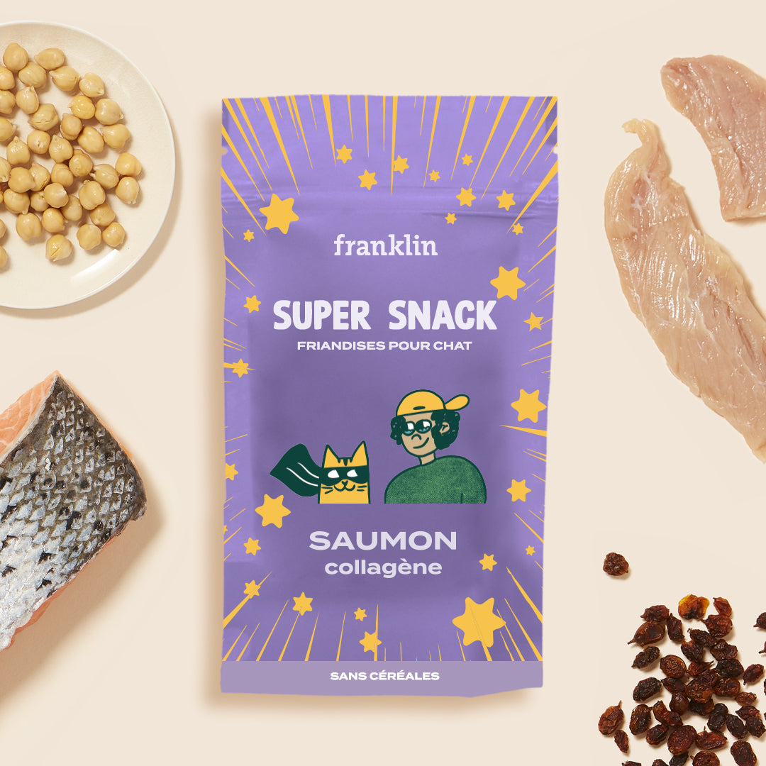 SUPER SNACK SAUMON, COLLAGÈNE