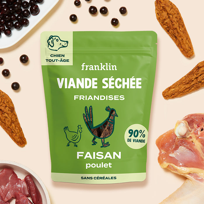 FRIANDISE POUR CHIEN - JERKY FAISAN