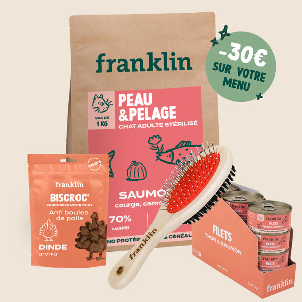 LOT PEAU ET PELAGE CHAT
