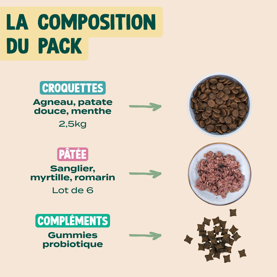 PACK DIGESTION POUR CHIEN