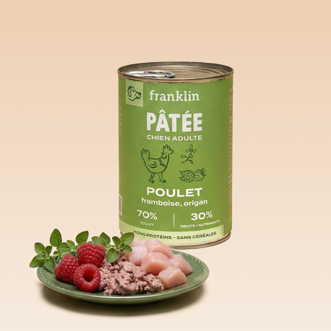 POULET, FRAMBOISE, ORIGAN