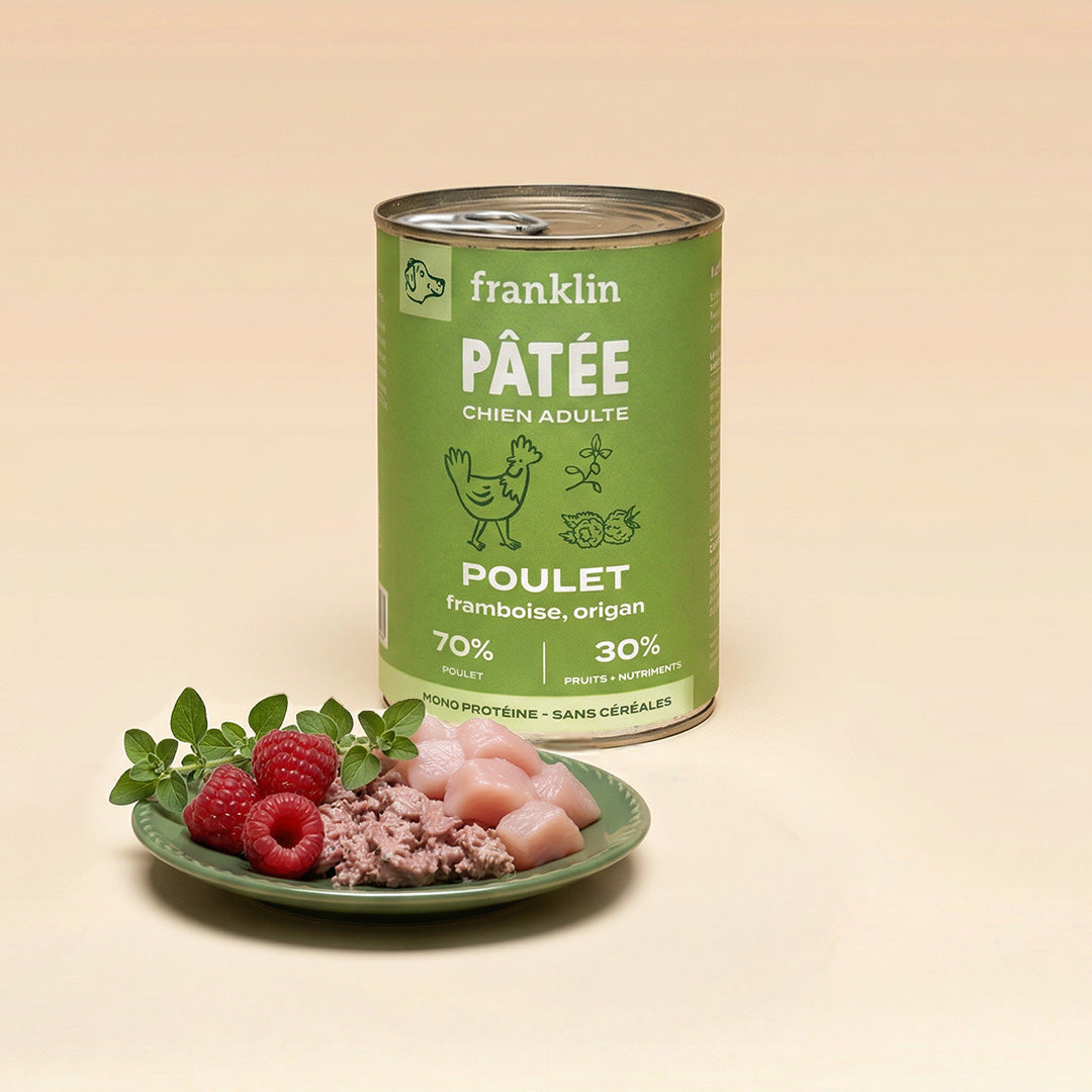 POULET, FRAMBOISE, ORIGAN