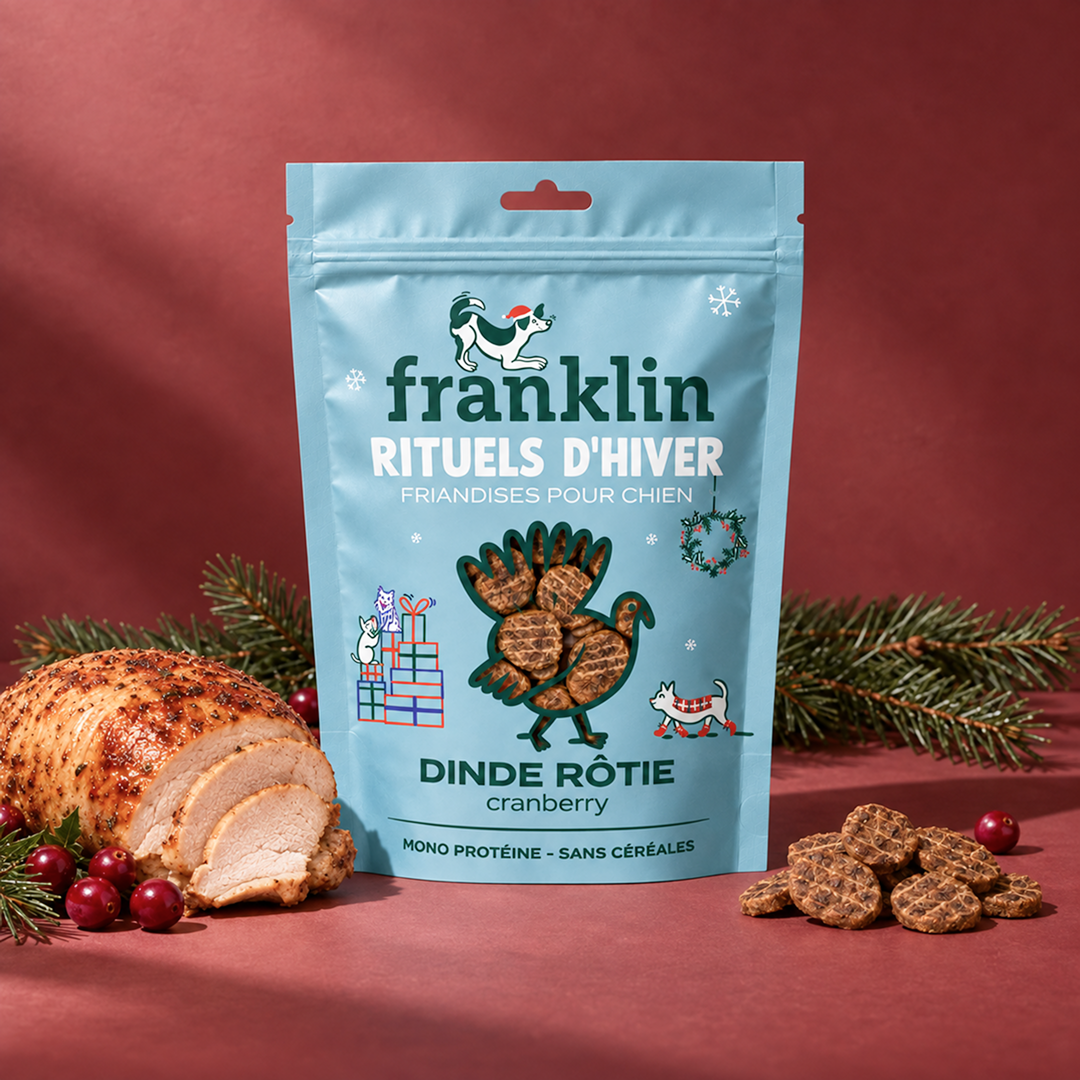 Franklin Alimentation premium pour chien et chat. Choisissez la meilleure nourriture pour votre animal : Croquettes sans céréales riches en protéines et faibles en glucides. Découvrez notre large gamme de pâtées et de friandises riches en viande !