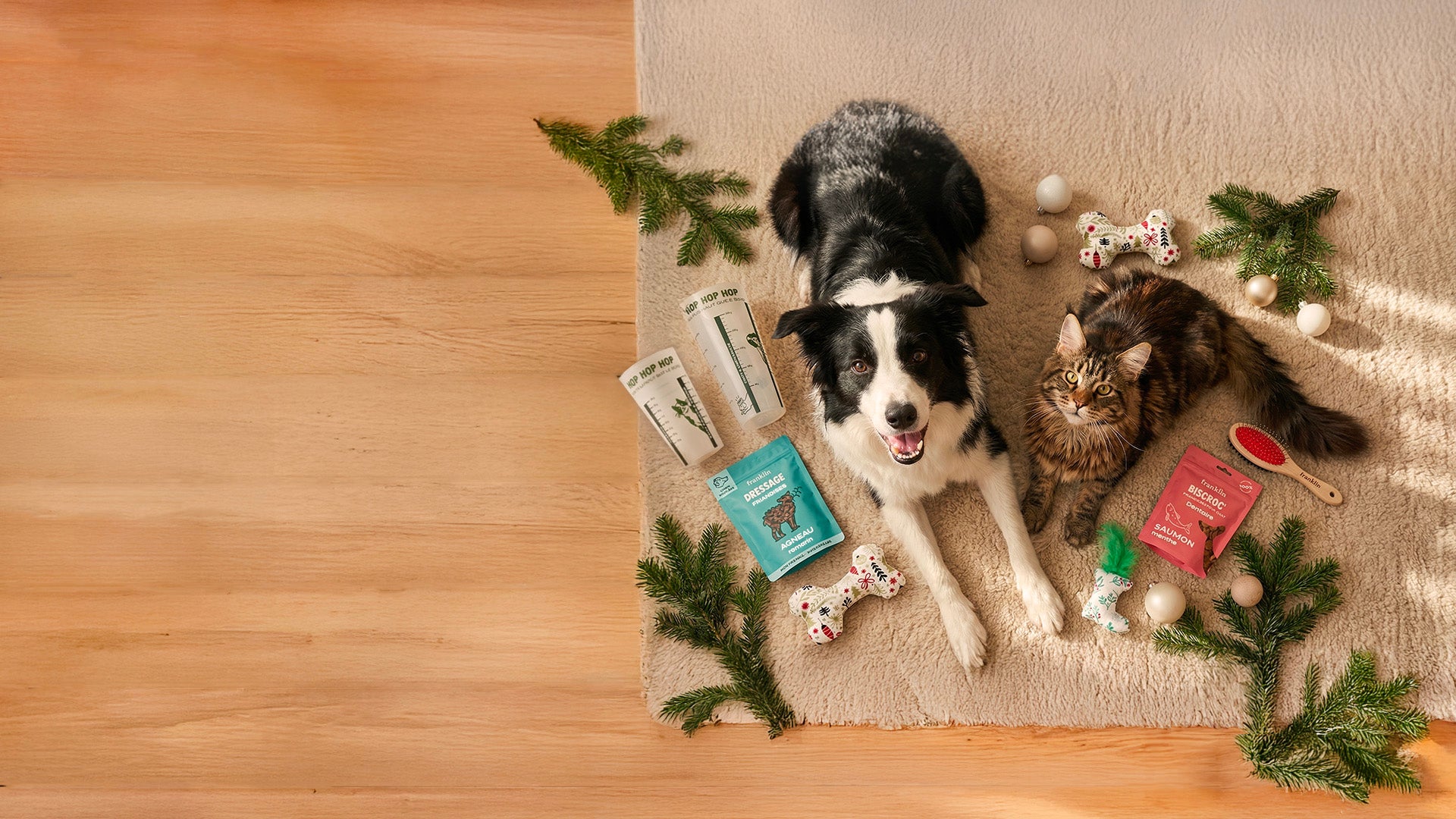 Franklin Alimentation premium pour chien et chat. Choisissez la meilleure nourriture pour votre animal : Croquettes sans céréales riches en protéines et faibles en glucides. Découvrez notre large gamme de pâtées et de friandises riches en viande !