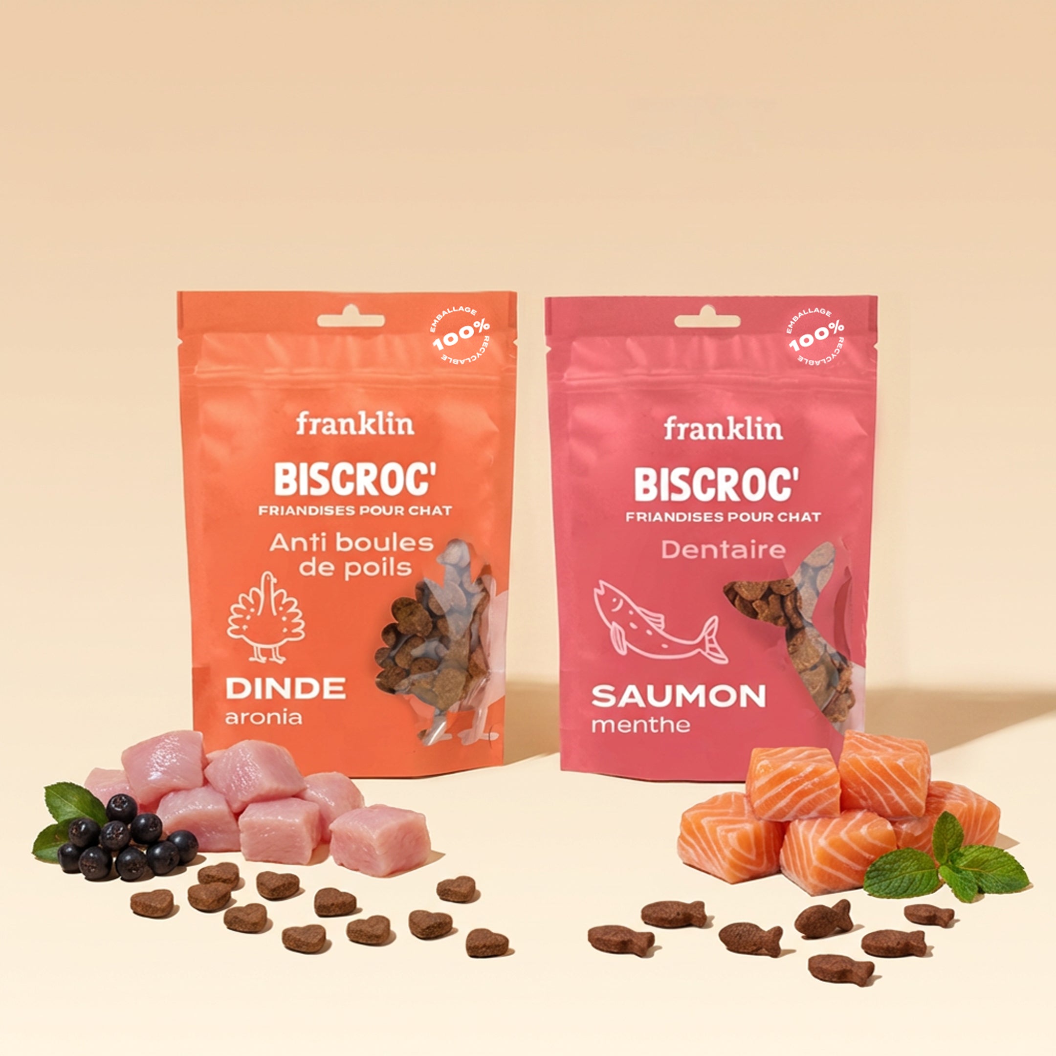 Franklin Alimentation premium pour chien et chat. Choisissez la meilleure nourriture pour votre animal : Croquettes sans céréales riches en protéines et faibles en glucides. Découvrez notre large gamme de pâtées et de friandises riches en viande !