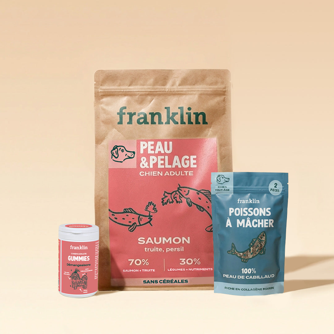 PACK PEAU ET PELAGE CHIEN