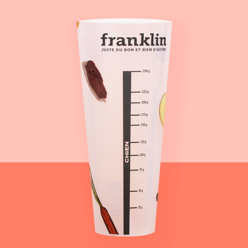 Verre doseur à croquettes (Reward) – Franklin
